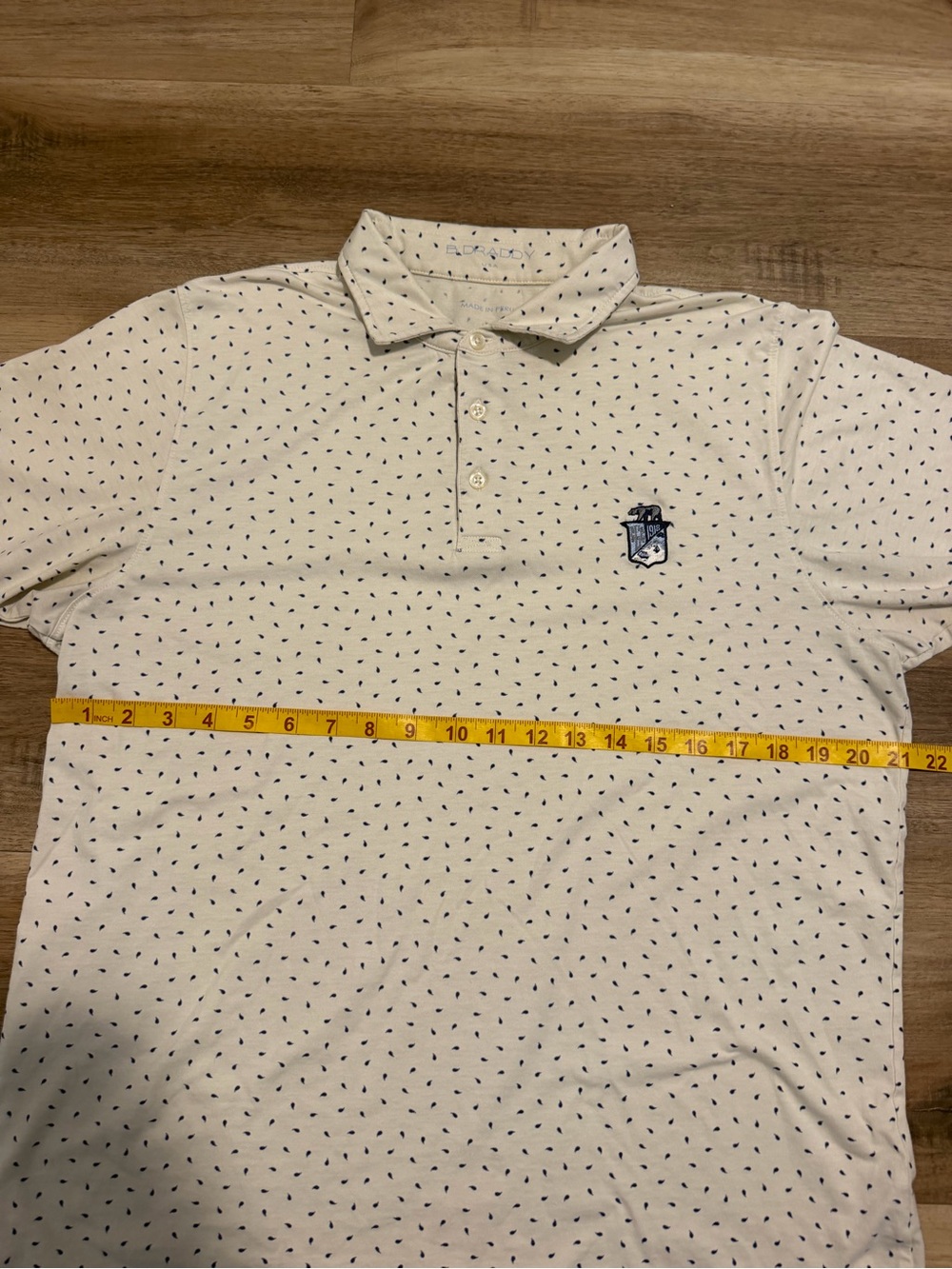 B.Draddy Cal Club Polo Shirt Pocket Pima Cotton California Golf Men’s Size M - Picture 8 of 8